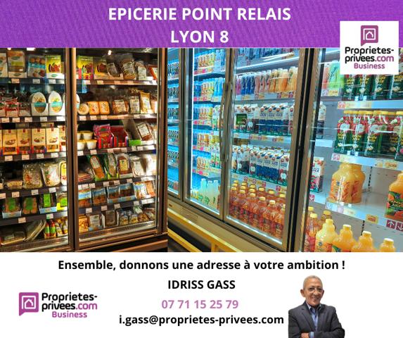 69008 LYON - ALIMENTATION, Epicerie équipée avec point relais
