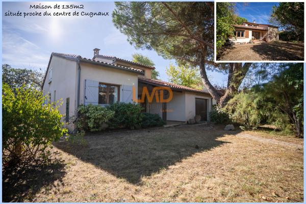 Maison de 135m2 avec 602m2 de terrain à Cugnaux