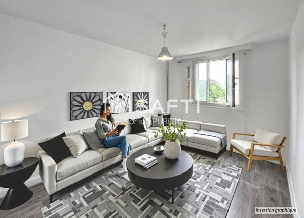 Beau 3 pièces lumineux et rénové – 52 m²- A saisir rapidement