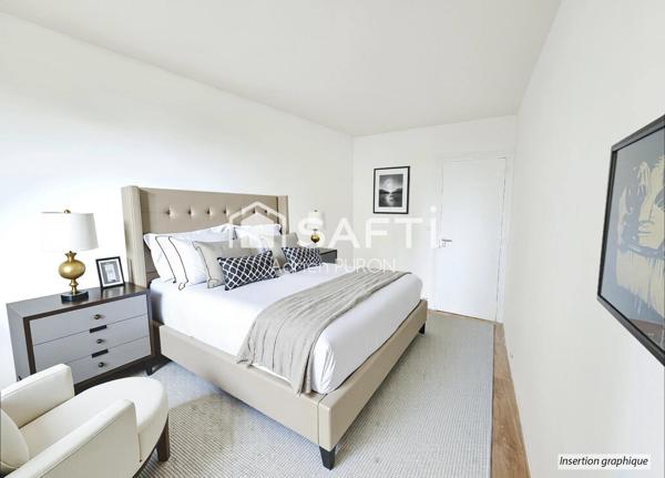 Beau 3 pièces lumineux et rénové – 52 m²- A saisir rapidement