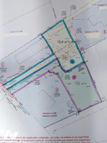 2 lots de terrains à Bâtir