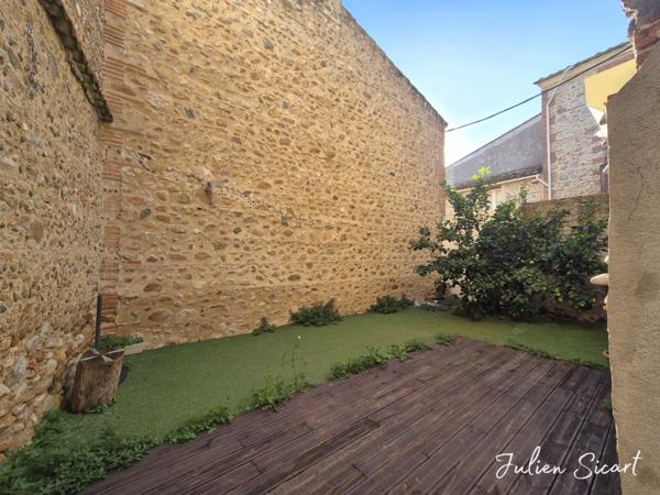 Maison de caractère avec trois chambres et jardin