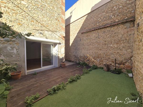 Maison de caractère avec trois chambres et jardin