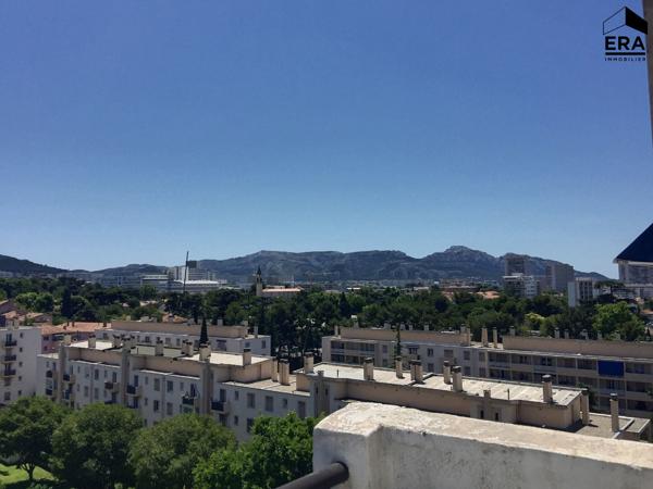 A louer appartement de type 3 avec balcon à Marseille 13009 Saint Marguerite