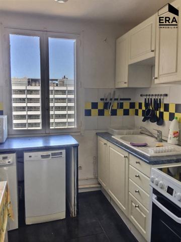 A louer appartement de type 3 avec balcon à Marseille 13009 Saint Marguerite