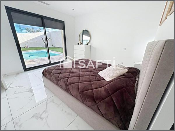 Villa contemporaine – Construction 2024 114 m² habitables | Terrain de 501 m² | Prestations haut de gamme à Cazilhac