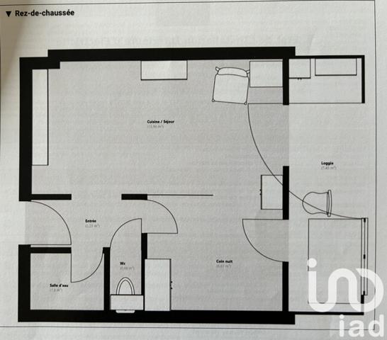 Appartement à vendre 2 pièces 25 m² Sanary-sur-Mer
