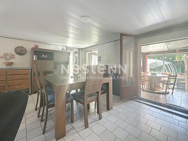 Maison à vendre Brive La Gaillarde - 132m2 - Quartier Ribot - 5 Chambres - Piscine couverte - Véranda - Carport