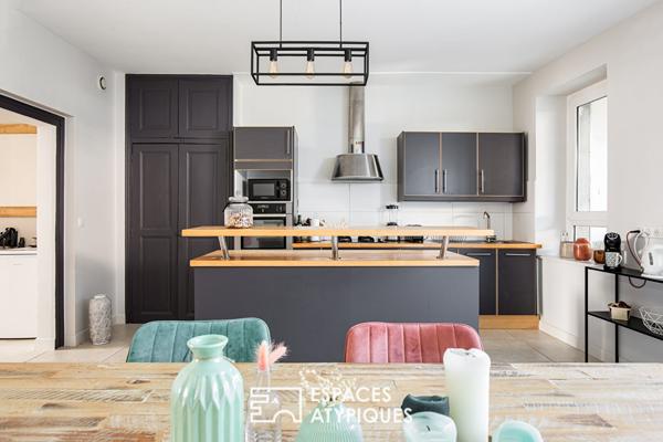 Maison de ville avec jardin dans le quartier de l’Albinque