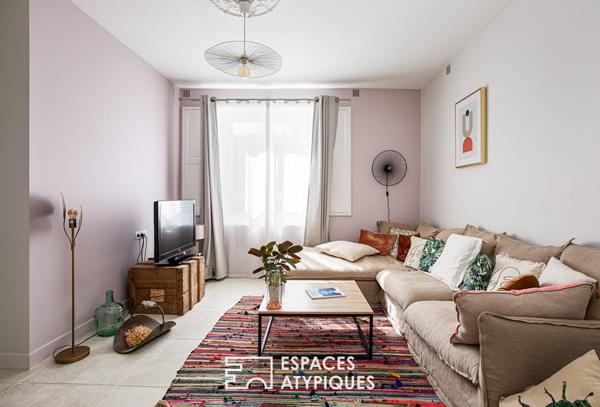 Maison de ville avec jardin dans le quartier de l’Albinque