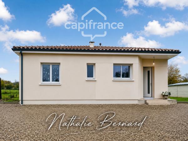 Maison contemporaine 95 m² avec terrain 1 239 m² – DPE A – Sainte-Livrade-sur-Lot (47)