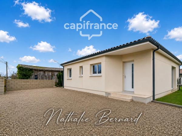 Maison contemporaine 95 m² avec terrain 1 239 m² – DPE A – Sainte-Livrade-sur-Lot (47)