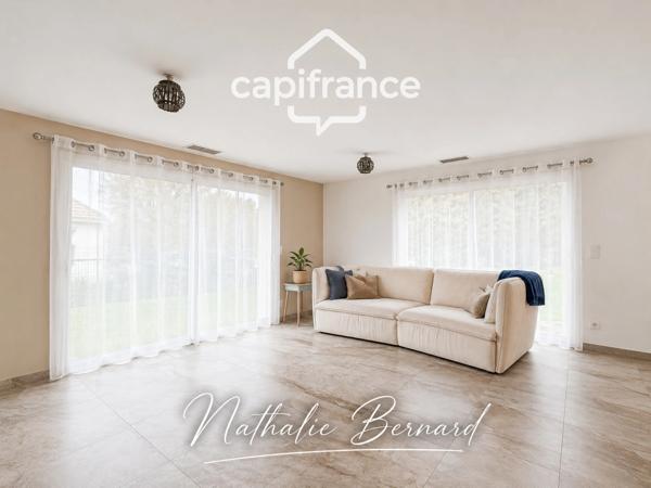 Maison contemporaine 95 m² avec terrain 1 239 m² – DPE A – Sainte-Livrade-sur-Lot (47)