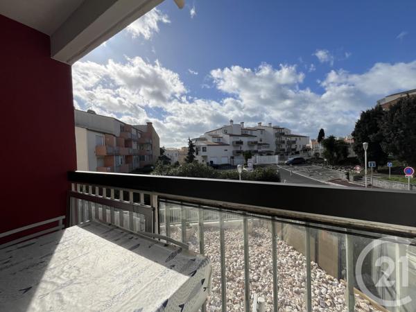 Appartement T2 à vendre  2 pièces - 24,17 m2 LE CAP D AGDE - 34