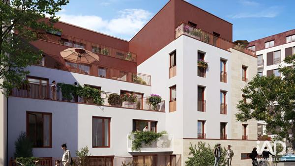 Studio à vendre 27 m² Vanves