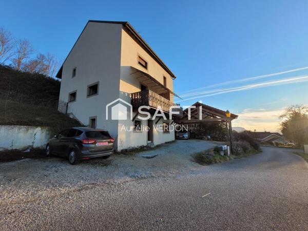 74140 Machilly – Ensemble immobilier de 3 appartements – Investissement sécurisé aux portes de la Suisse