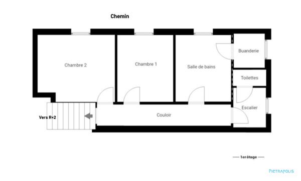 VIENNE Maison 121m2 - T5 - 3 Ch