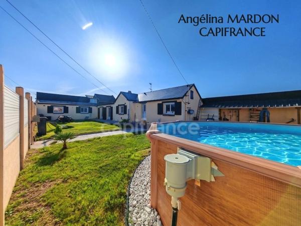 Maison à vendre PLAIN-PIED de 124 m² avec jardin, piscine et garage LE HAVRE SANVIC / RENAISSANCE