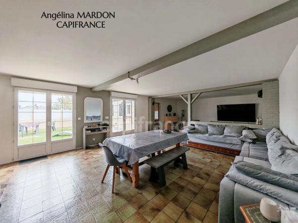 Maison à vendre PLAIN-PIED de 124 m² avec jardin, piscine et garage LE HAVRE SANVIC / RENAISSANCE