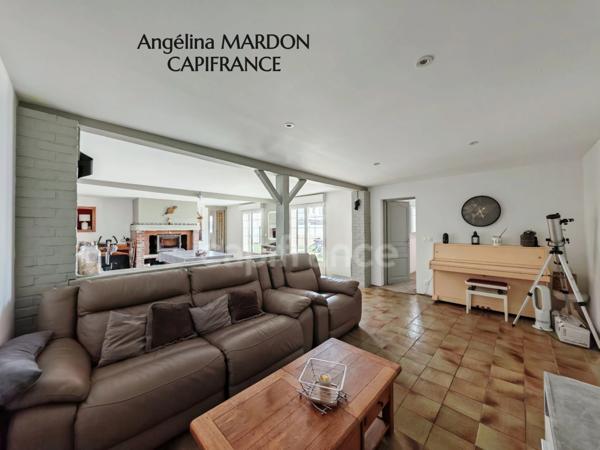 Maison à vendre PLAIN-PIED de 124 m² avec jardin, piscine et garage LE HAVRE SANVIC / RENAISSANCE