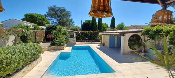 EXCLUSIVITE Maison Mauguio 6 pièces 150 m2 sur un terrain de 585m² avec piscine