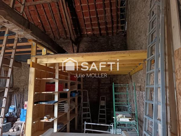 Grange sur terrain viabilisé, Bussière Dunoise