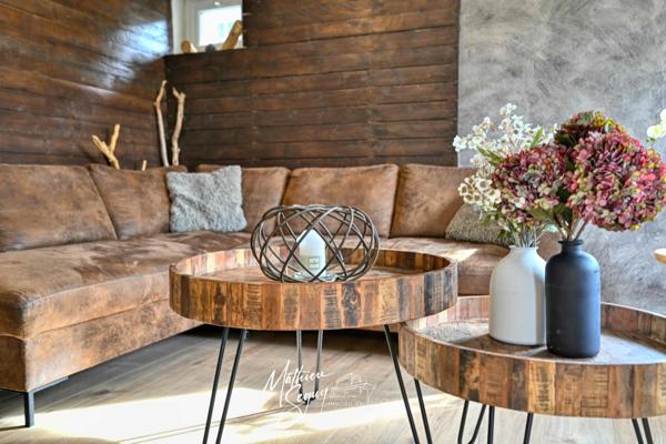 Maison de village avec jardin paysager