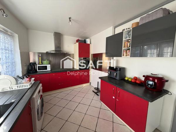 Maison 3 Chambres, terrain clos