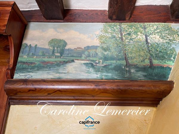 Maison à vendre AXE CONNERRE /LA FERTE BERNARD (72)Maison de Maitre 245 m² habitables, dépendances, piscine , terrain 1550 m²