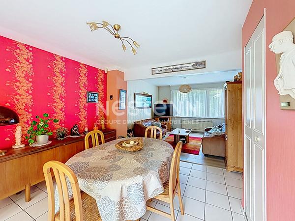 Maison en bel-étage de 106m2 | 4 chambres | Garage et Terrasse