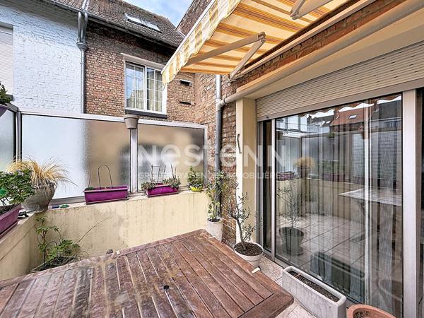 Maison en bel-étage de 106m2 | 4 chambres | Garage et Terrasse