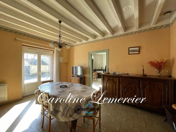 Maison à vendre 7 pièces proche de CONNERRE (72)la chapelle saint remy 133 m² habitables, 5 chambres, grange 70 m² terrain 2000 m²