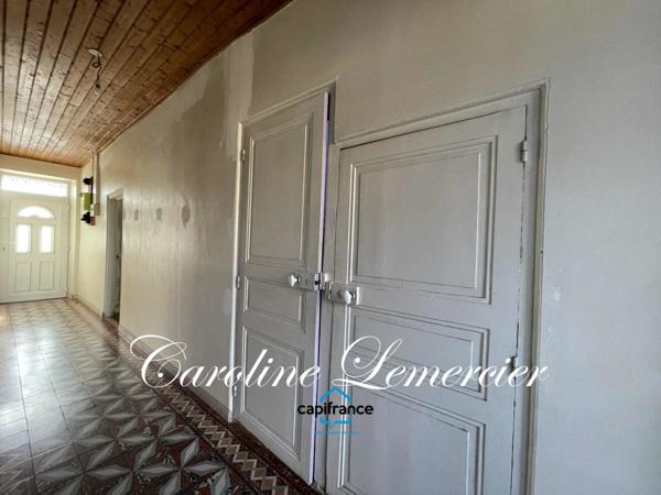 Maison à vendre 7 pièces proche de CONNERRE (72)la chapelle saint remy 133 m² habitables, 5 chambres, grange 70 m² terrain 2000 m²