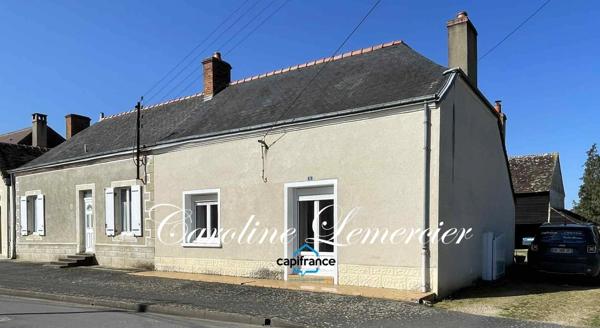 Maison à vendre 7 pièces proche de CONNERRE (72)la chapelle saint remy 133 m² habitables, 5 chambres, grange 70 m² terrain 2000 m²