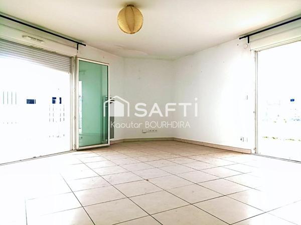 Coup de cœur à Près d’Arènes – Appartement  T3avec grande terrasse et garage