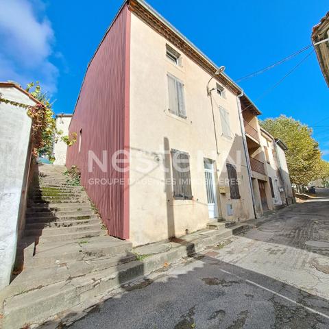 A VENDRE MAISON 6 PIECES AVEC JARDIN A LAROQUE D'OLMES