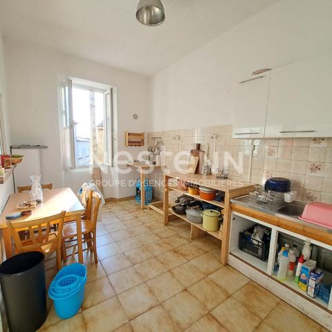 A VENDRE MAISON 6 PIECES AVEC JARDIN A LAROQUE D'OLMES