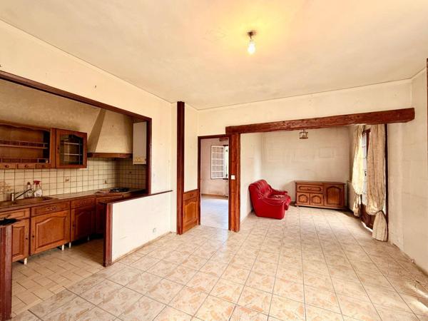 Maison 55m², 1 chambre.