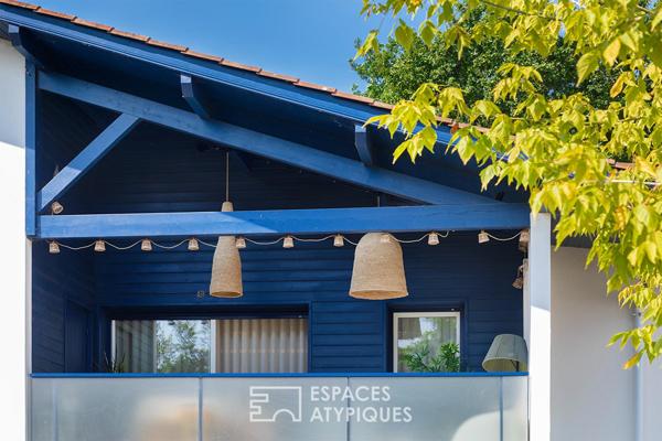 Appartement aux allures de suite hôtelière, entre océan et montagnes