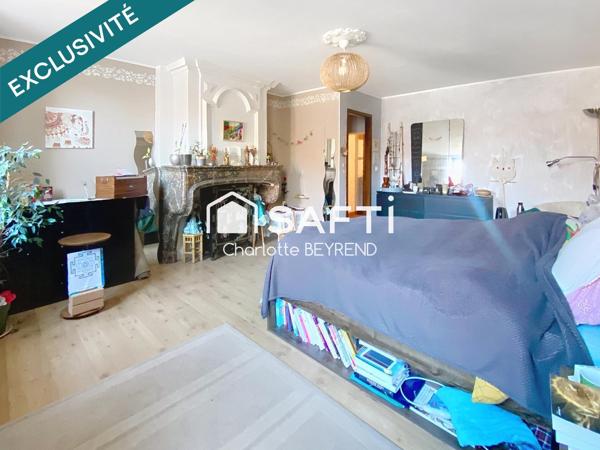 Maison Lorraine atypique de 160m2 avec patio, double garage et jardin de 360m2
