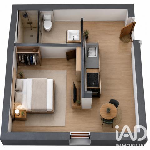 Studio à vendre 18 m² Novéant-sur-Moselle