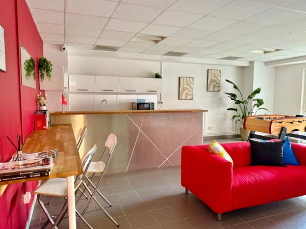 Appartement : investissement studio au sein d'une résidence réservée aux étudiants, à REIMS (51)