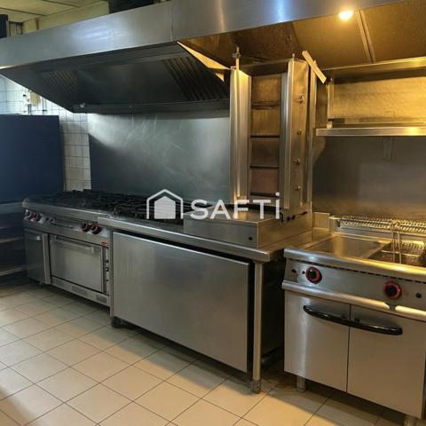 Restauration rapide équipée – centre-ville