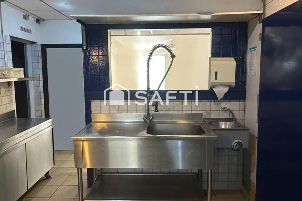 Restauration rapide équipée – centre-ville