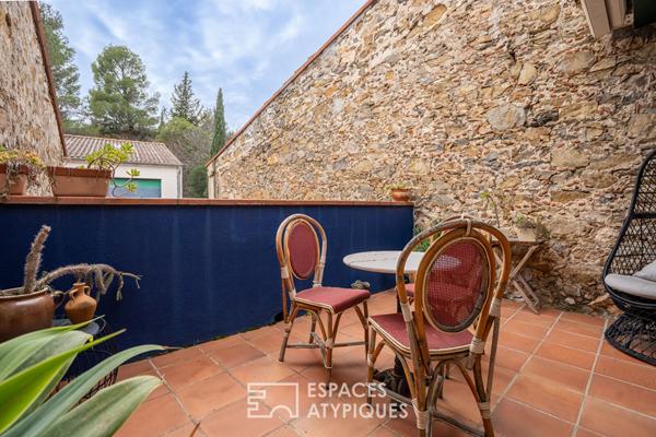 Maison de village singulière