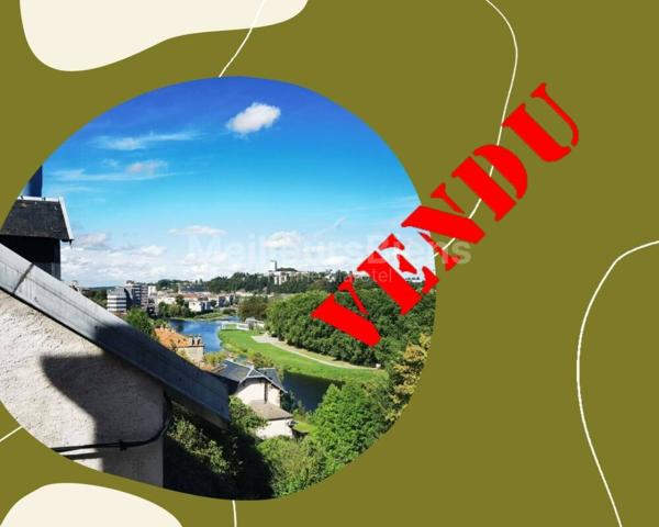 Magnifique appartement de 93 m² au sol en duplex.