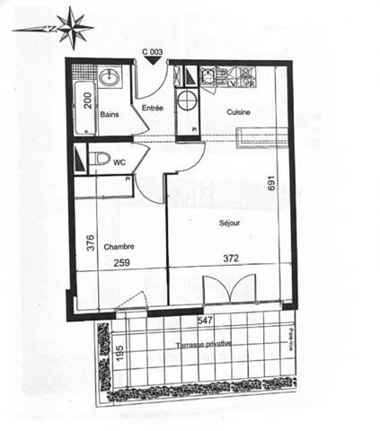 Vente appartement Gujan Mestras : 175 000 € - AJP ACTEA La Hume