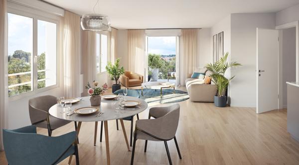 Appartement 2 pièces 45.9 m2