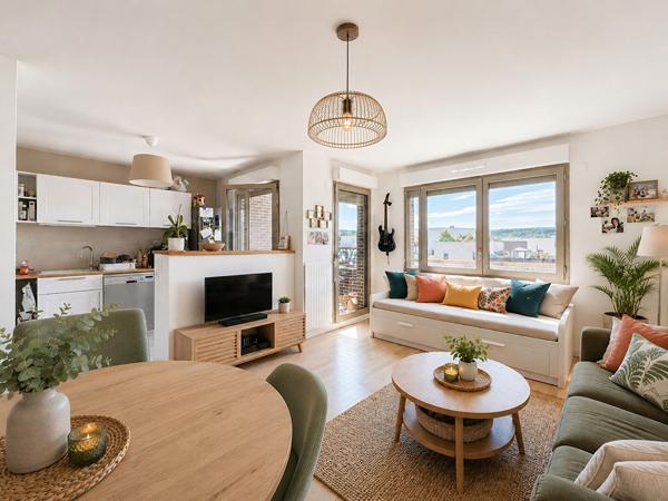 Appartement 4 pièces de standing Dernier étage avec vue dégagée, ZAC Renard, Saint-Cyr-l'École