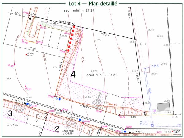 Terrain à vendre 441 m² Challans